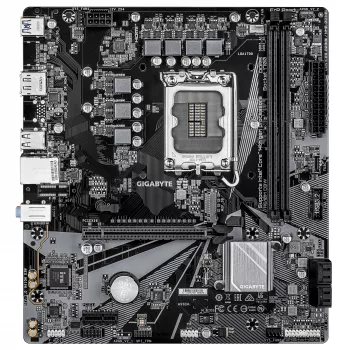 Motherboard GIGABYTE H610M D3W LGA1700 for 12th–14th Gen Intel CPUs, 5+1+1 VRM, DDR5 up to 5600MHz, 128GB, PCIe 3.0 M.2, 1GbE, USB 3.2 Gen1
