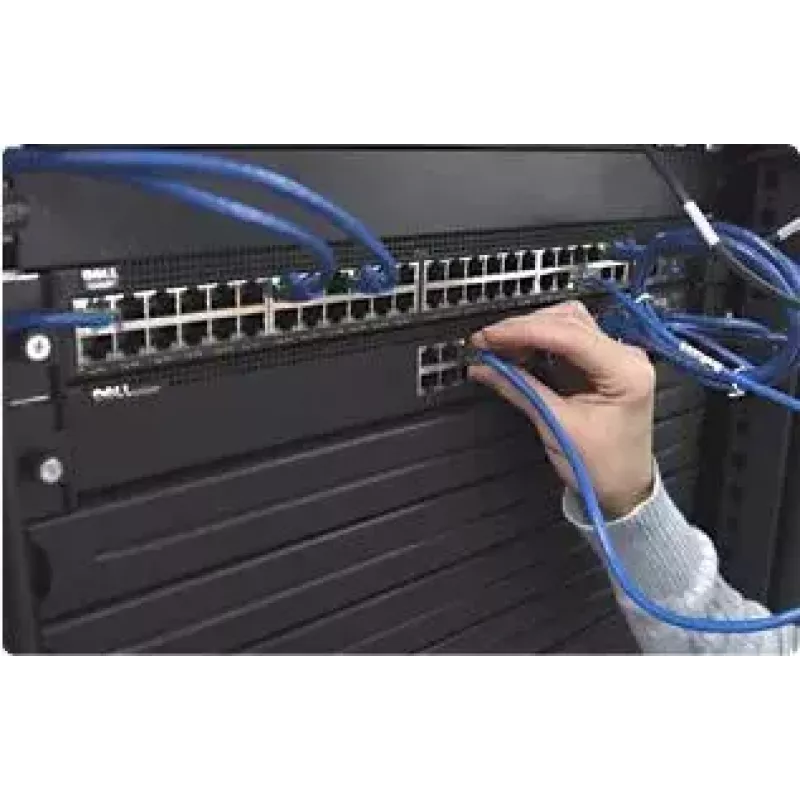 DELL N1524P Managed L3 Gigabit Ethernet (10/100/1000) Power over Ethernet (PoE) 1U Black