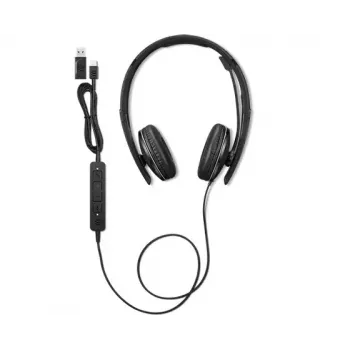 Lenovo 4XD1M39029 headphones/headset Wired Head-band USB Type-C Black