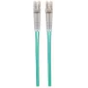 Intellinet Fiber Optic Patch Cable, OM3, LC/LC, 5m, Aqua, Duplex, Multimode, 50/125 µm, LSZH, Fibre, Lifetime Warranty