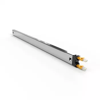 Patchbox networking cable Cat6a U/FTP (STP) Yellow 1.8 m with RJ-45 connectors