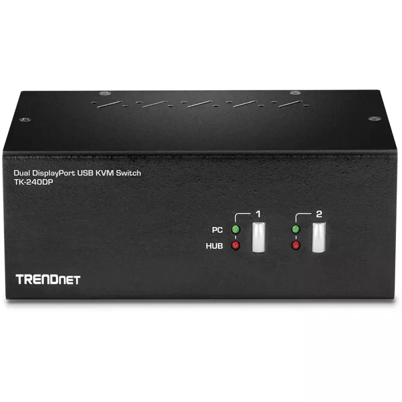 KVM switch Trendnet TK-240DP Black