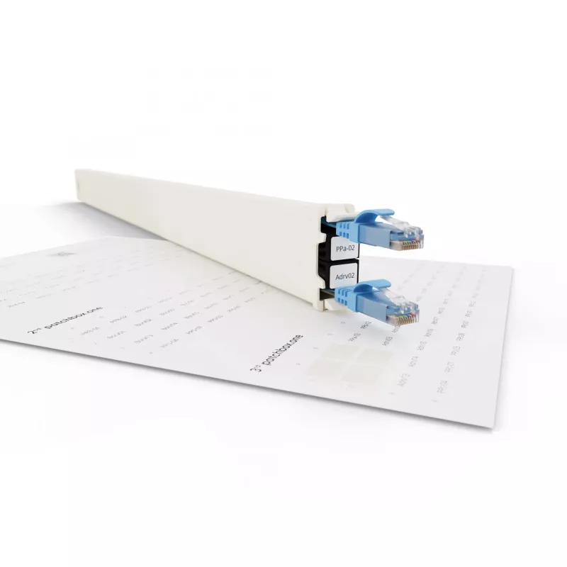 Patch panel accessory Patchbox PONEIDLABEL — paper labels for patch panels (PONEIDLABEL)