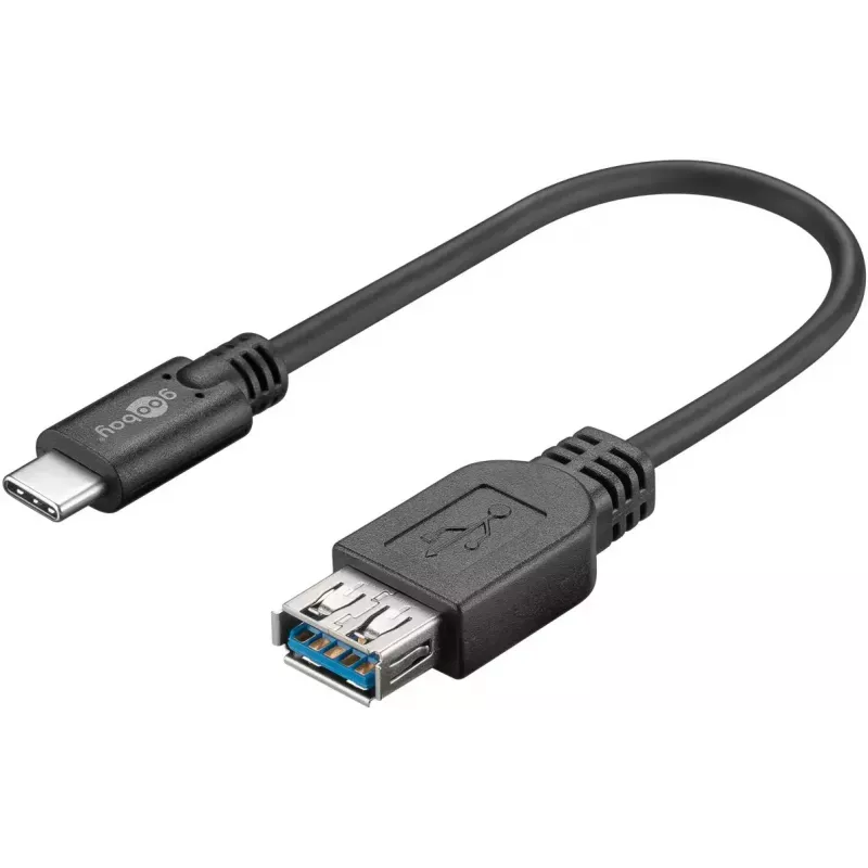 USB-C to USB A Extension Cable Goobay 67894