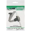 InLine Serial slot bracket, 9-pin male to 10-pin internal connector 1:1, 0.25m