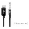 Audio Connection Cable Goobay Apple Lightning 3.5 mm 1 m Black