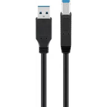 USB 3.0 SuperSpeed Cable Goobay 96119 5m Black