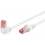 Patch Cable Goobay CAT 6 90° Angled S/FTP White 10m