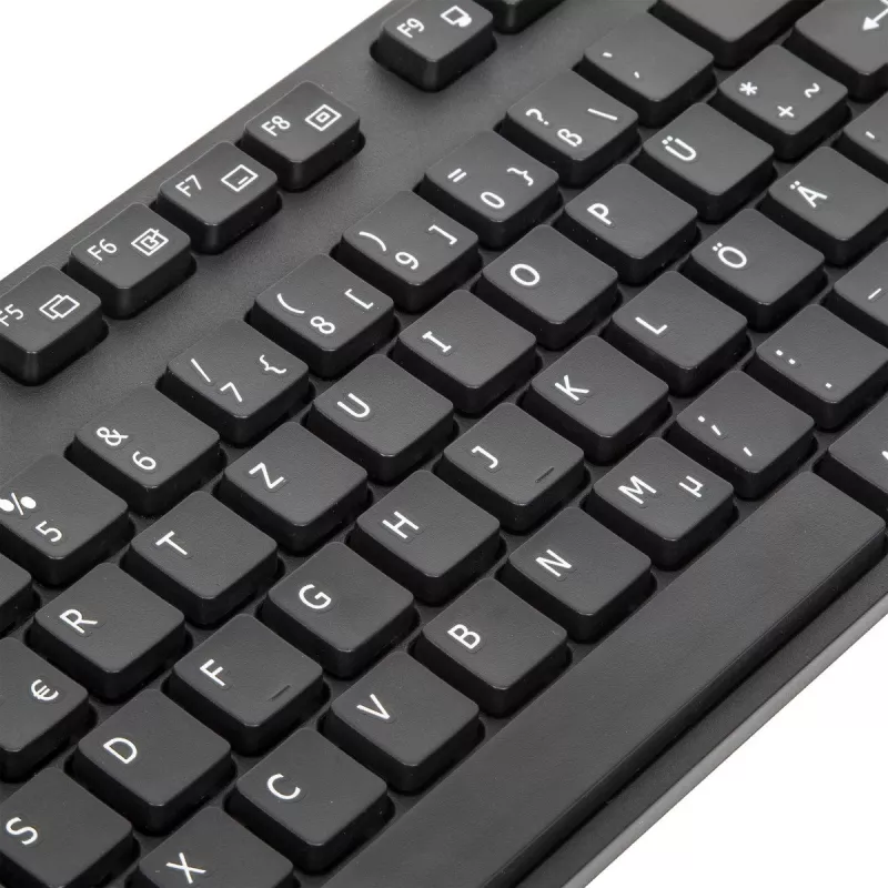 Targus AKB30DE keyboard Home USB QWERTZ German Black