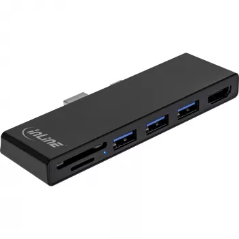 InLine Surface Pro 4/5/6 MultiHub USB-C Docking Adapter