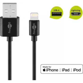 Lightning USB Charging and Sync Cable Goobay 72906