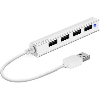 USB Hub SPEEDLINK SNAPPY SLIM SL-140000-WE