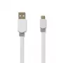USB cable Nedis CCBW60500WT10 1m USB 2.0 A to Micro-USB B White