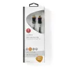 USB cable Nedis CCBW64020AT20 USB4 Gen 2x2 2 m USB C Black Silver