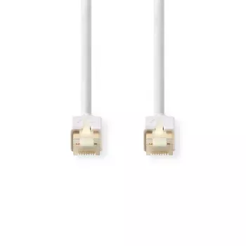 Networking Cable Nedis CCBW85221WT100 10m Cat6 S/FTP White