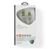 Nedis CCBW85420GY50 networking cable Grey 5 m Cat7 S/FTP