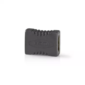 HDMI female-to-female gender changer Nedis CVBW34900AT gold-plated contacts anthracite