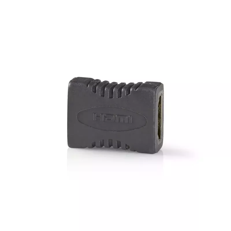 HDMI female-to-female gender changer Nedis CVBW34900AT gold-plated contacts anthracite
