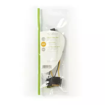 Internal power cable Nedis CCGP74205VA015 0.15 m 2 x SATA 15-pin PCI-E 6-pin
