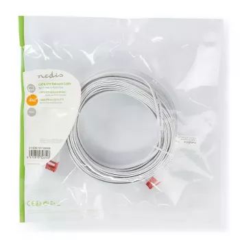 Nedis CCGP85216WT100 networking cable White 10 m Cat6 U/UTP