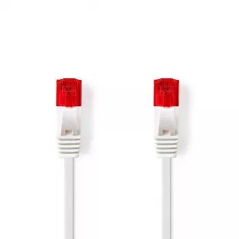 Nedis CCGP85216WT100 networking cable White 10 m Cat6 U/UTP