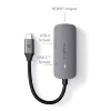 USB Hub Nedis CCGB64230GY01 Type-C 5000 Mbit/s Grey