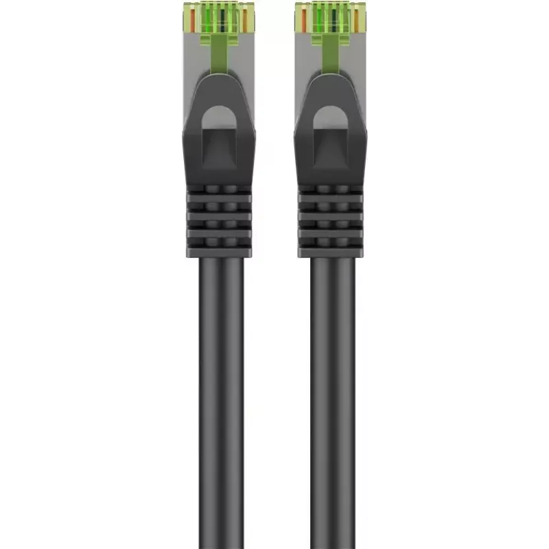 Goobay networking cable Black 0.25 m Cat8.1 S/FTP