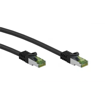 Goobay networking cable Black 0.25 m Cat8.1 S/FTP