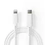 Lightning Cable Nedis CCGW39650WT10 1m White USB C