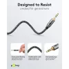 Audio cable WENTRONIC Goobay 65275 — 3 m, 3.5 mm TRS male–male, gold-plated contacts, magnetically shielded