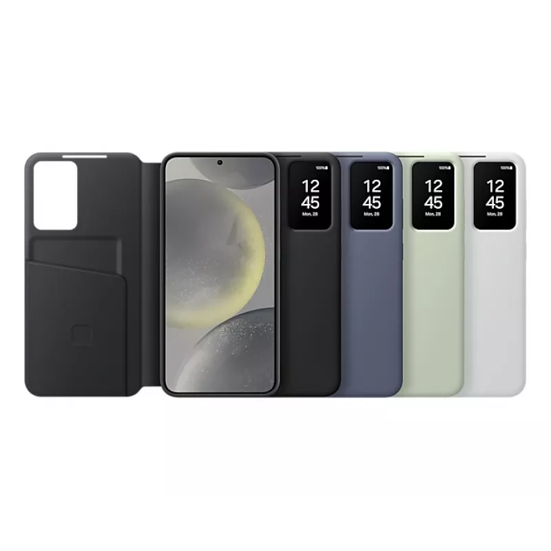 Wallet Case Samsung Galaxy S24+ Green Monochromatic