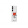 Cover Samsung Galaxy S24 Ultra EF-MS928CWEGWW Red Transparent Stylish Design
