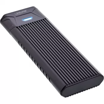 InLine USB3.2 Gen.2 USB-C to M.2 SSD (PCIe NVMe & SATA) Enclosure
