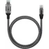 Goobay Cable Gender Changer USB A RJ-45 15m Black Silver