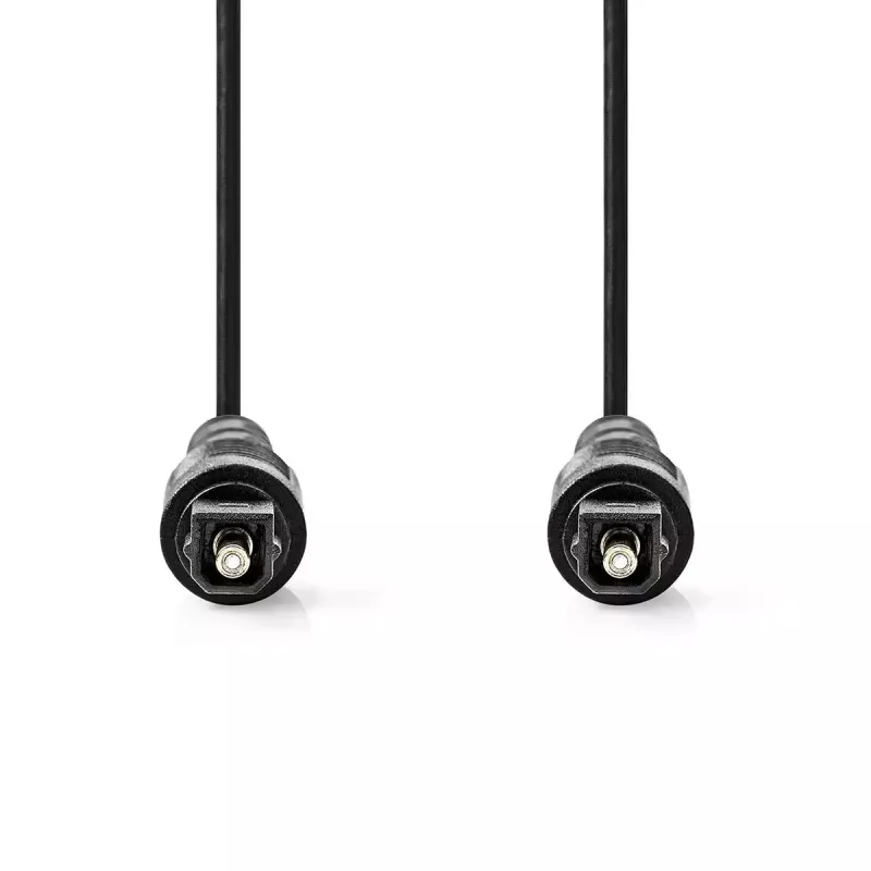 Nedis CAGL25000BK10 audio cable 1 m TOSLINK Black