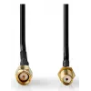 Coaxial Cable Nedis CSGL02010BK10 1 m SMA Black