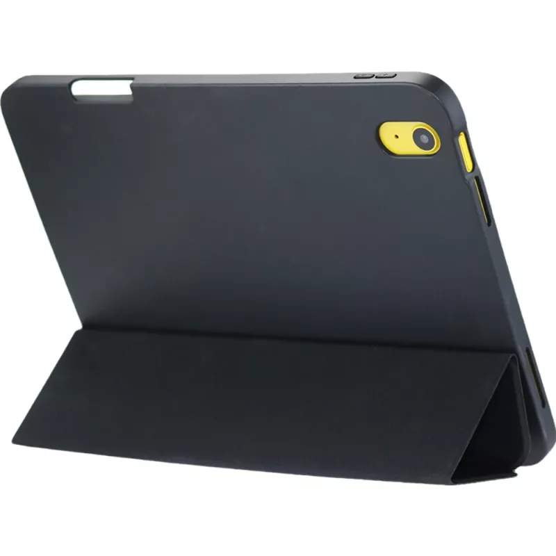 Folio Slim Case Hurtel DEQSTER for iPad 10.9 inch (10th Gen.) — TPU/PU cover, 3 stand modes, 244 g