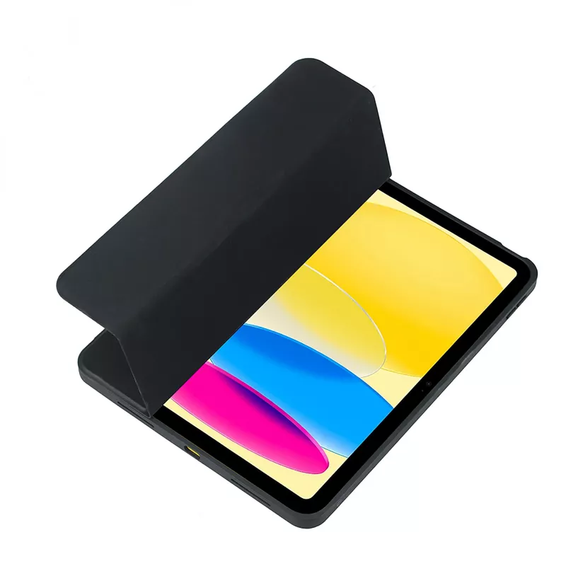 Folio Slim Case Hurtel DEQSTER for iPad 10.9 inch (10th Gen.) — TPU/PU cover, 3 stand modes, 244 g