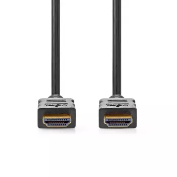 HDMI Cable Nedis CVGL34060BK30 3m Type A Male to Male Gold Plated