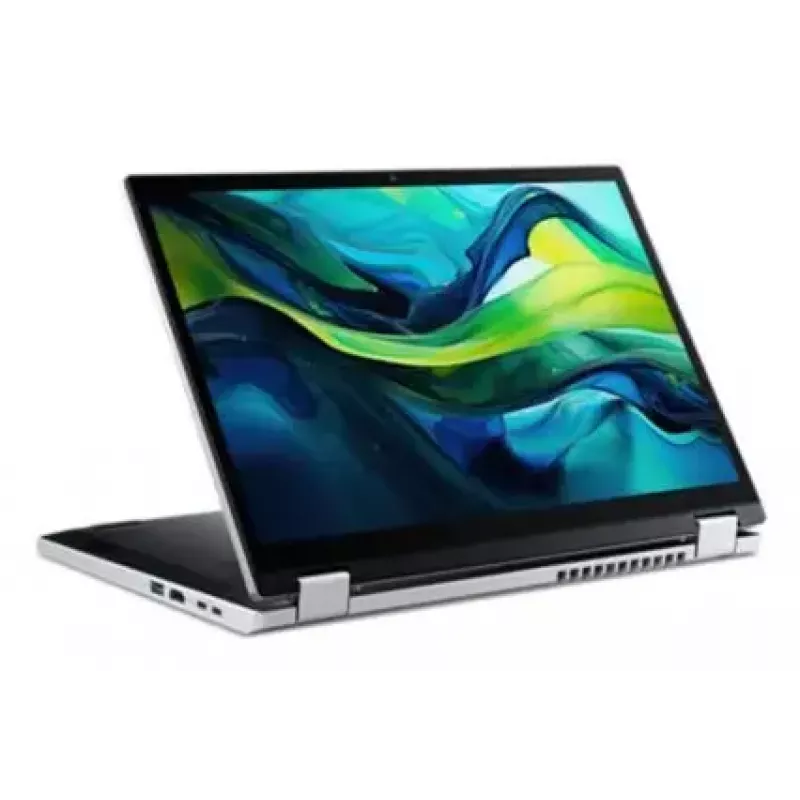 Convertible laptop Acer Aspire Go Spin 14 AGSP14-31PT-36R6 — 14 inch WUXGA touch, Intel Core 3 N355 1.9 GHz, 16 GB LPDDR5, 512 GB SSD, Windows 11 Home, Silver
