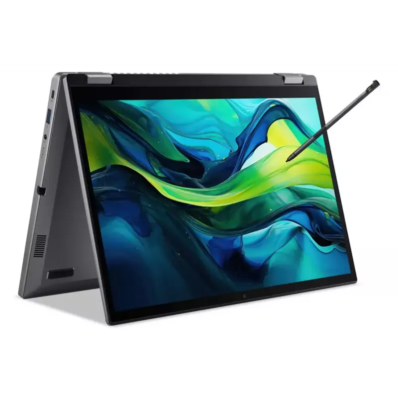 Hybrid 2-in-1 laptop Acer Aspire Spin 14 ASP14-52MTN Intel Core Ultra 5 115U, 14 inch WUXGA touch, 16 GB LPDDR5x, 512 GB SSD, Windows 11 Home, grey