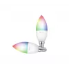 Smart bulb TRUST 71293 — Wi‑Fi smart light, white, AC, 37×100 mm, pack of 2