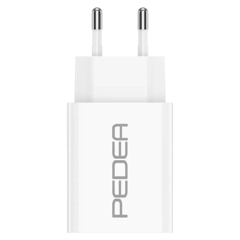 Mobile device charger PEDEA 60040100 Universal White AC Fast charging Indoor