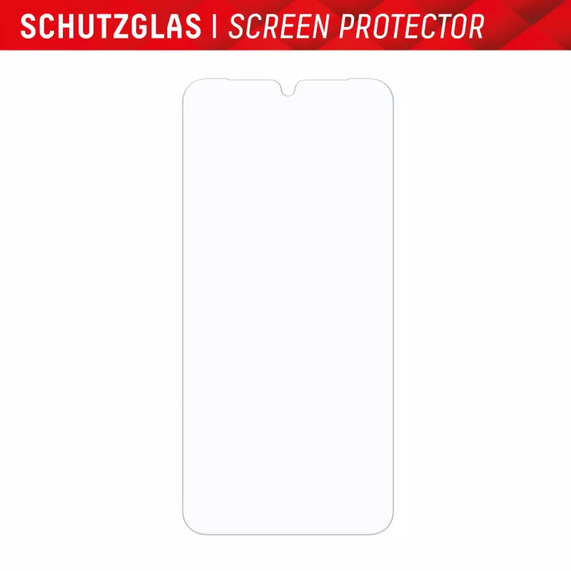Displex Smart Glass (9H) for Samsung Galaxy A26/A16 (5G)/A17 (4G/5G), Mounting Sticker, unbreakable