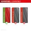 Displex Screen Protector + Case for Samsung Galaxy S25 Ultra, Eco Mounting Frame, scratch resistant
