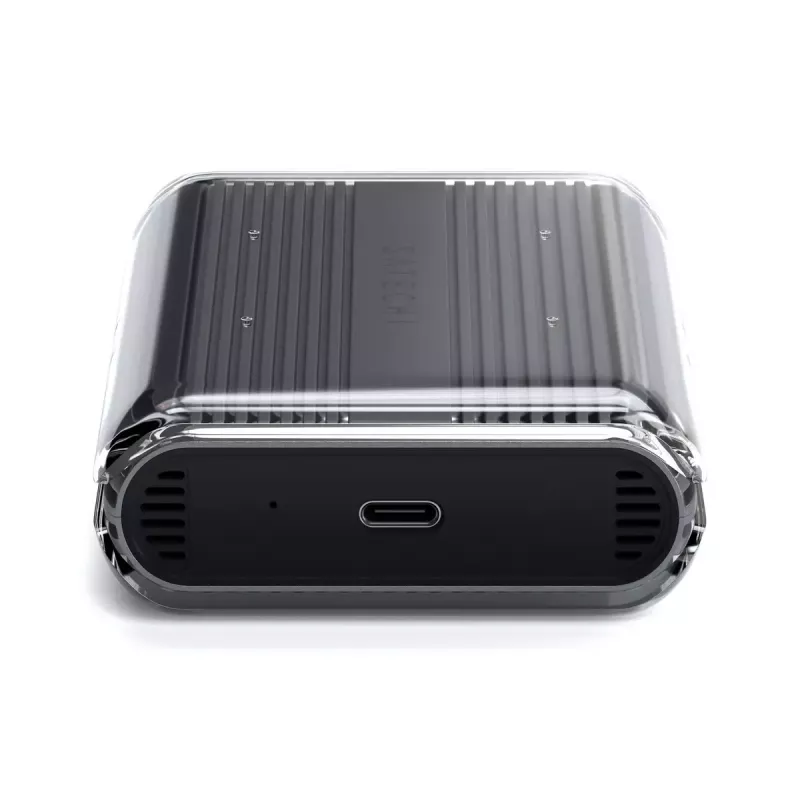 SSD enclosure Satechi USB4 NVMe SSD Pro 4 TB 40 Gbit/s Grey Transparent