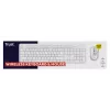 Trust Ody II keyboard Mouse included Home/Office RF Wireless German White