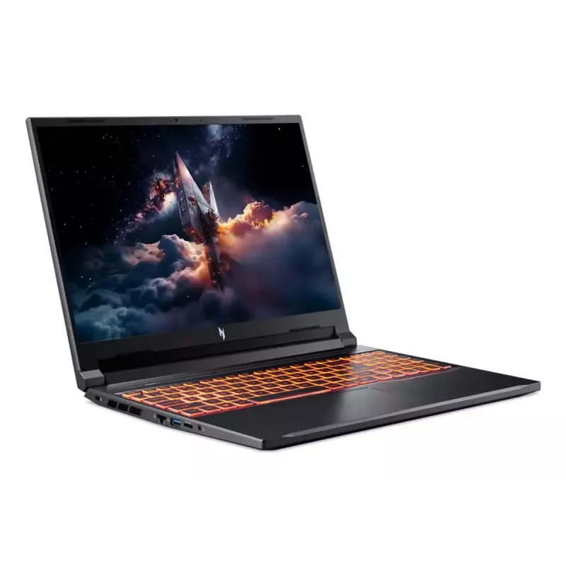 Laptop Acer Nitro V 16 AI ANV16-42-R20S — 16 inch WQXGA, AMD Ryzen 7 260 3.8 GHz, 16 GB DDR5, 1 TB SSD, NVIDIA GeForce RTX 5070, Windows 11 Home, Black