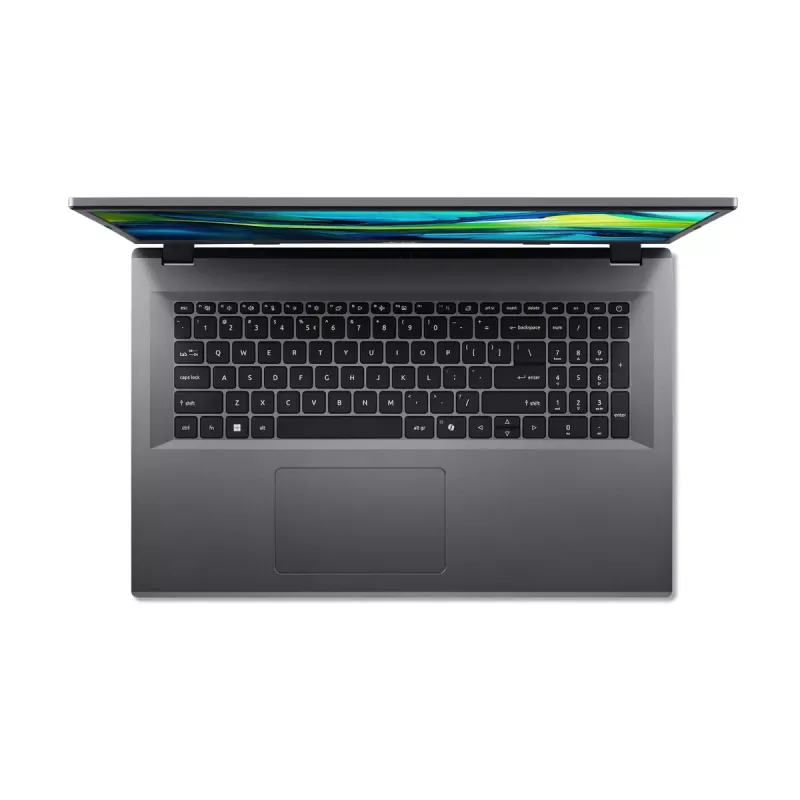Laptop Acer Aspire Go 17 AG17-31P-36CG — 17.3 inch Full HD, Intel Core 3 N355, 8 GB LPDDR5, 512 GB SSD, eShell, Grey