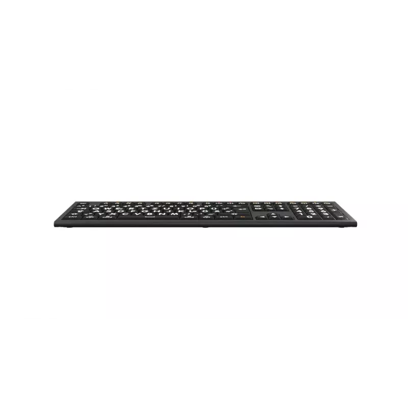 Logickeyboard LKB-LPWB-A2M-DE keyboard Universal USB QWERTZ German Black